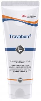 Travabon® ist eine Spezial-Hautschutzcreme zum Schutz der Haut bei starker Belastung durch ölige Arbeitsstoffe und zur Erleichterung der Hautreinigung.